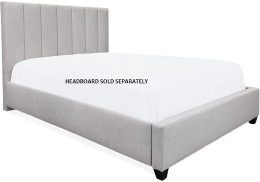 Style 300 UPHOLSTERED BED BASE (RAILS & FOOTBOARD ONLY)