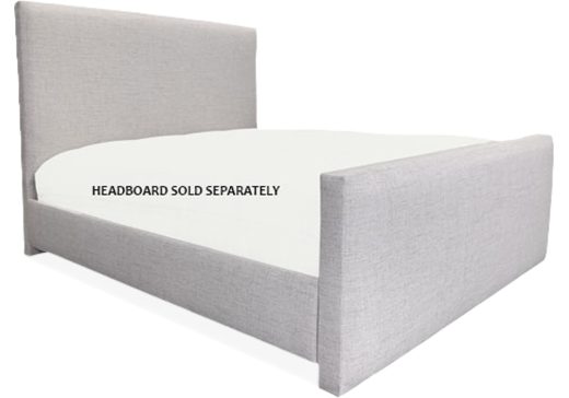 Style 319 UPHOLSTERED BED BASE (RAILS & FOOTBOARD ONLY)